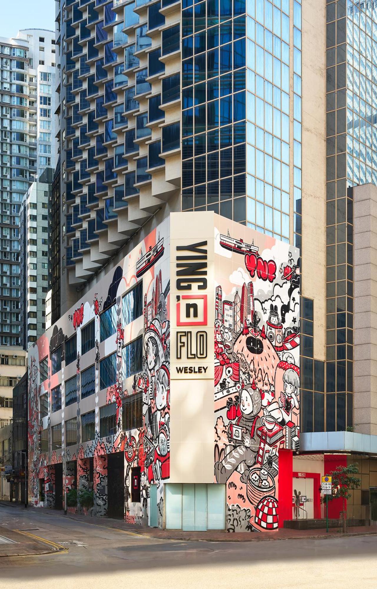 Hotel Ying'Nflo, Wesley Admiralty, Hongkong Exterior foto